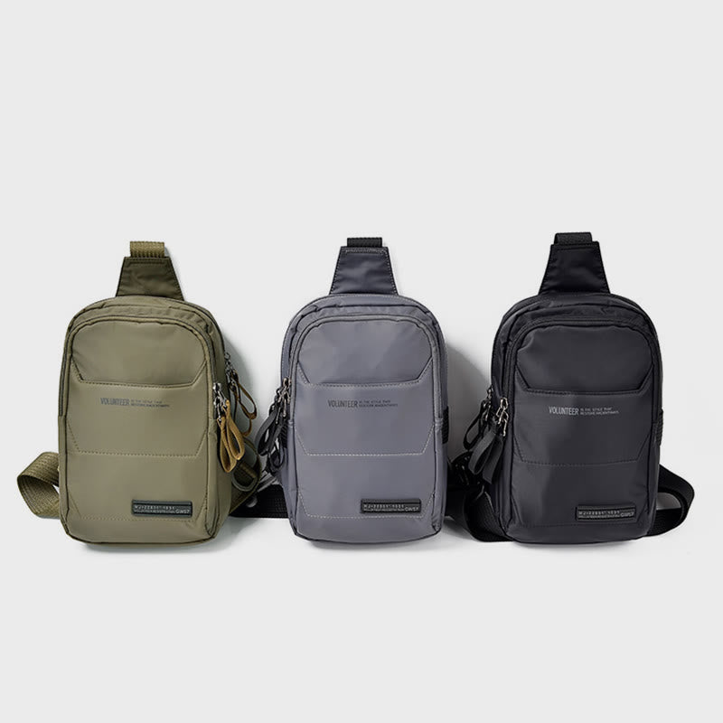 Schultertasche für Herren, Oxford-Umhängetasche für Outdoor-Reiten