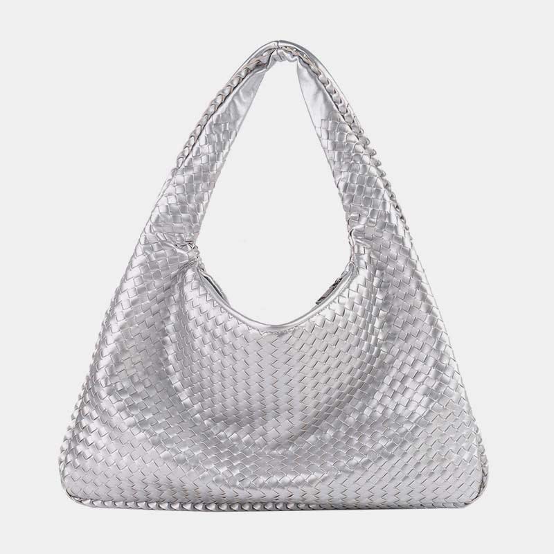 Umhängetasche für Damen, einfarbig, große Kapazität, minimalistische, lässige Handtasche