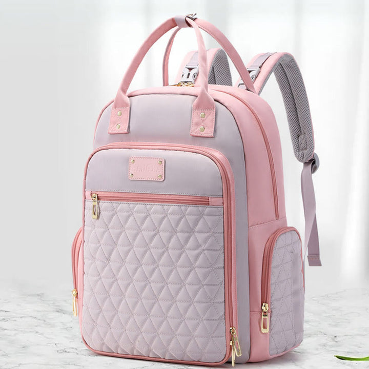 Tragbare Mama-Tasche für Frauen im Freien, wasserdichter, multifunktionaler Oxford-Rucksack