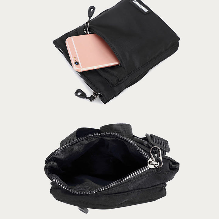 Handytasche für Herren, sportlich, klein, tragbare Umhängetasche