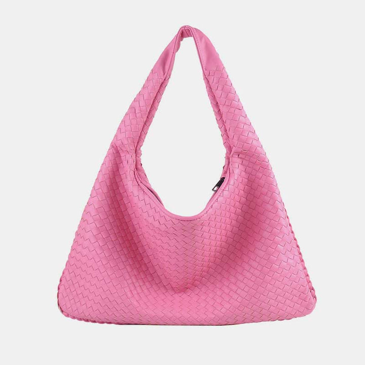 Umhängetasche für Damen, einfarbig, große Kapazität, minimalistische, lässige Handtasche