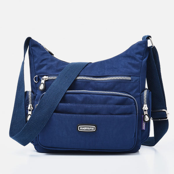 Wasserdichte Umhängetasche aus Nylon mit mehreren Taschen