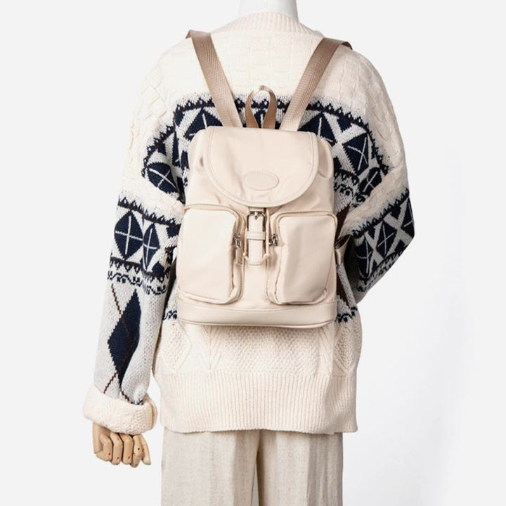 Rucksack für Damen, Nylon, Outdoor, große Kapazität, Tagesrucksack aus Canvas