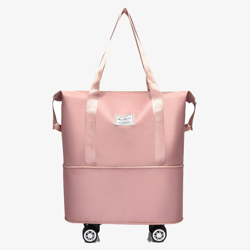 Große Reisetasche für kurze Reisen, praktische, zusammenklappbare Reisetasche für Damen
