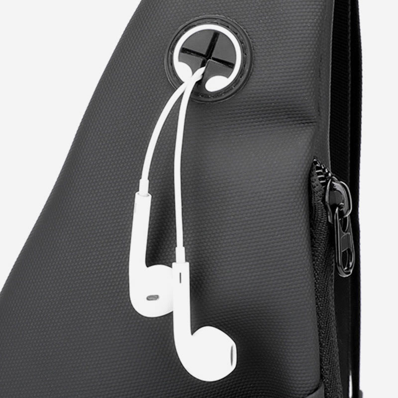 Schultertasche für Herren, wasserdicht, lässig, für den Außenbereich, Umhängetasche