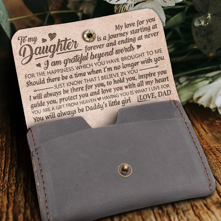 Clamshell-Geldbörse mit Gravur, Geldbörse für die Familie, warmes Geschenk