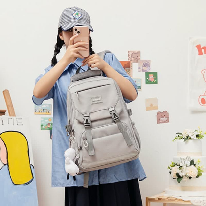 Niedlicher Schulranzen, Büchertasche, lässiger Reise-Tagesrucksack für Frauen und Mädchen