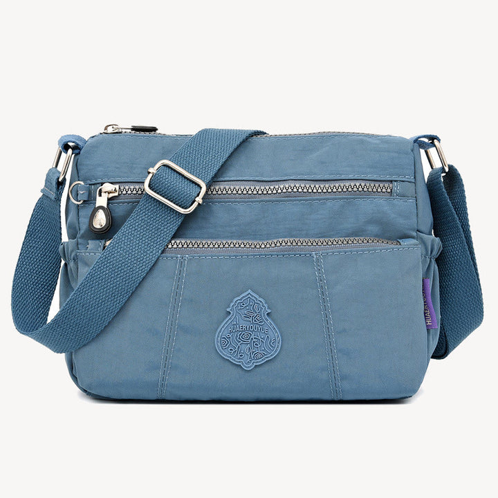 Umhängetasche für Damen, urban, lässig, zum Einkaufen, Nylontuch, Muttertasche