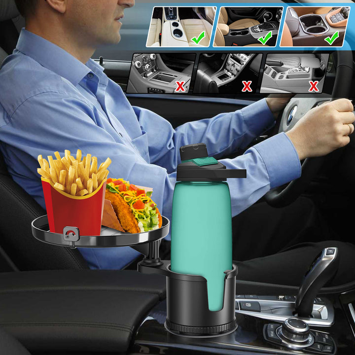 Auto-Organizer für Getränke, multifunktionaler, faltbarer Flaschenhalter aus ABS-Material