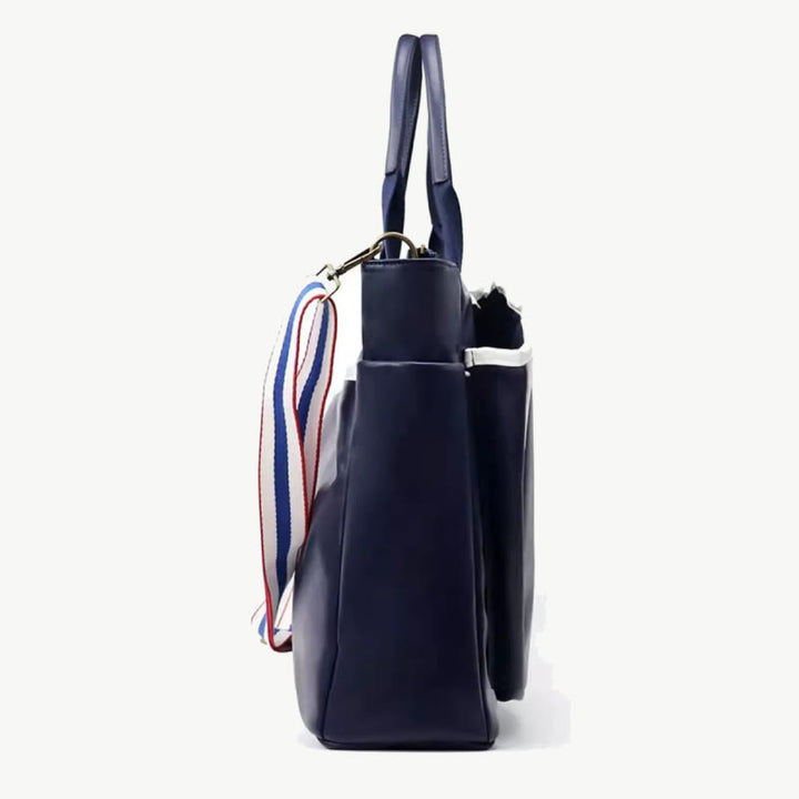 Padel Tennis Schläger Tasche Minimalist Leder Hand Held Sport Tote