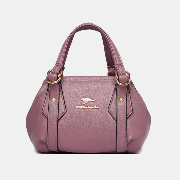 Elegante Tragetasche mit großem Fassungsvermögen und mehreren Taschen, Diebstahlschutz, Handtasche
