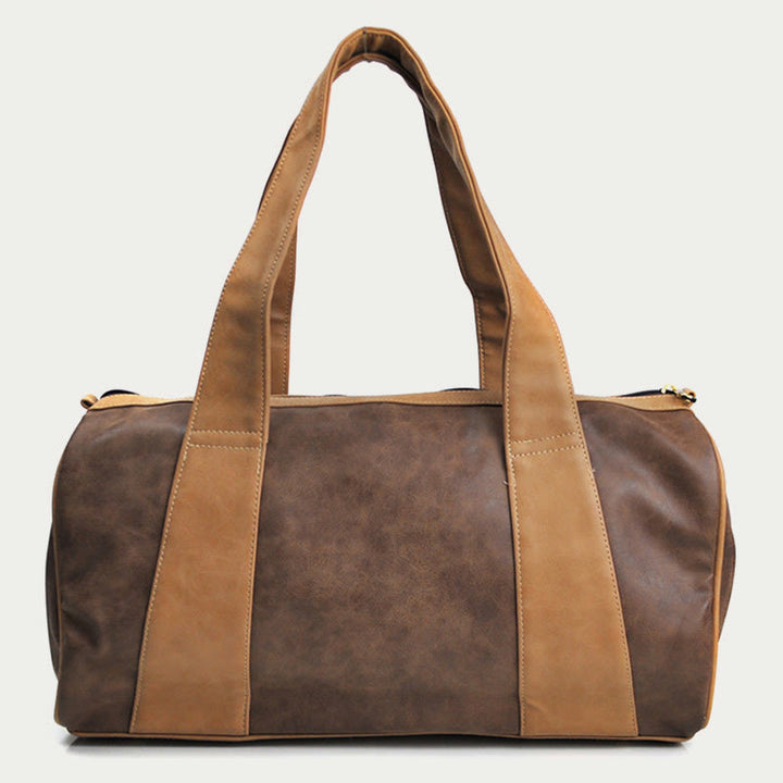 Tote für Damen im ethnischen Stil, PU-Leder, Quaste, Alltagshandtasche