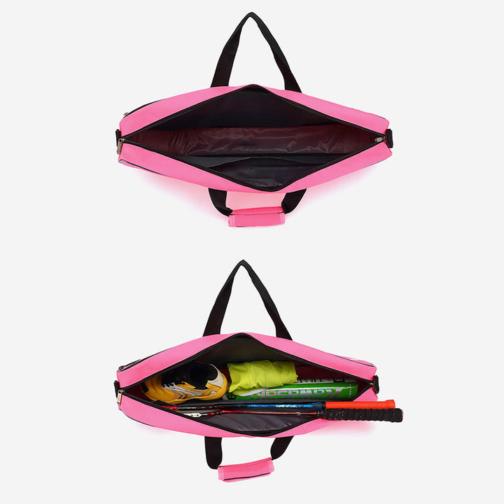 Badminton-Schlägertasche für Teenager, wasserdicht, Nylon, verdickter Schulterrucksack