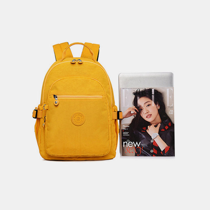 Leichter, wasserdichter Rucksack für Damen und Herren, lässiger Reise-Tagesrucksack, mehrfarbig optional