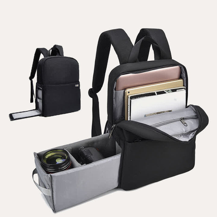 Robuster, wasserdichter Kamera-Rucksack, große Kameratasche mit Laptopfach