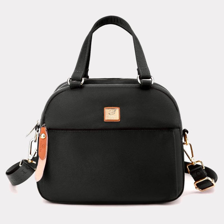 Handtasche für Damen, leicht, mehrere Taschen, abnehmbarer Riemen, Umhängetasche