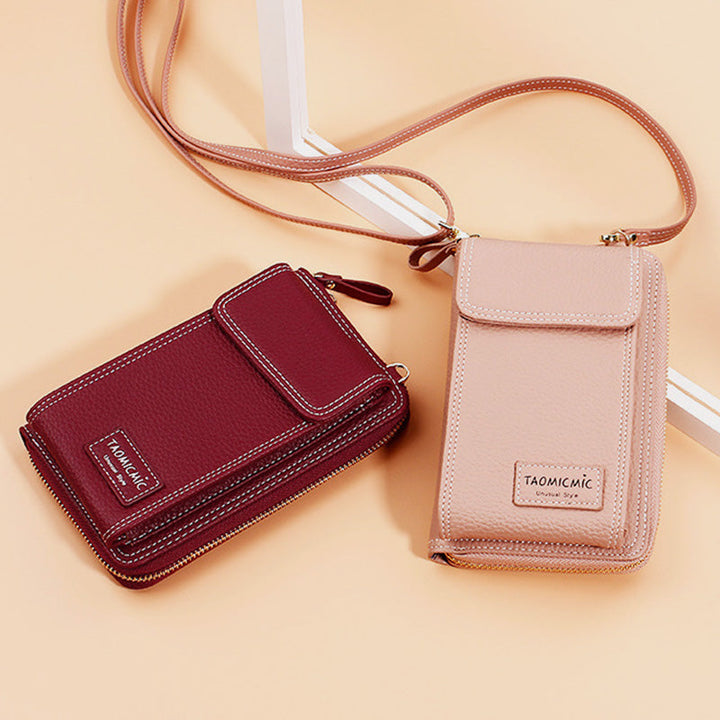Handy Geldbörse Brieftasche Crossbody Telefon Tasche