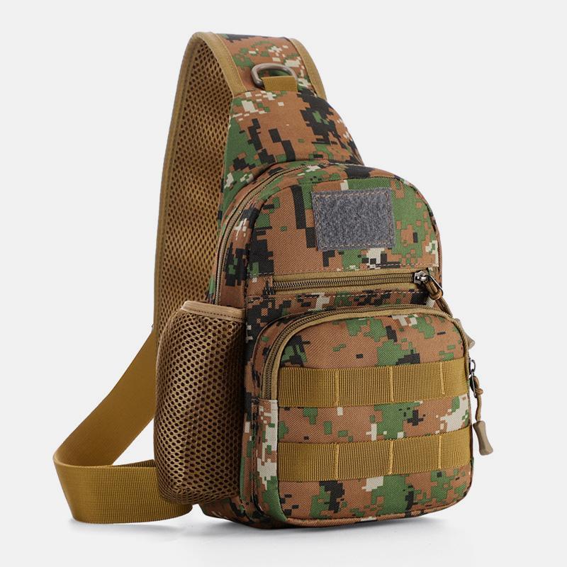 Camouflage Wasserdichte Multifunktionale Schultertasche Für Den Außenbereich