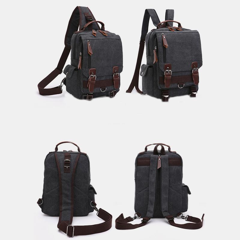 Vintage Outdoor Reise Schulterrucksack