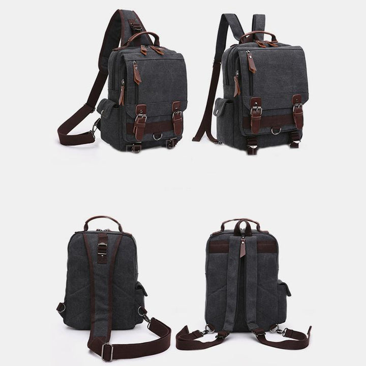 Vintage Outdoor Reise Schulterrucksack