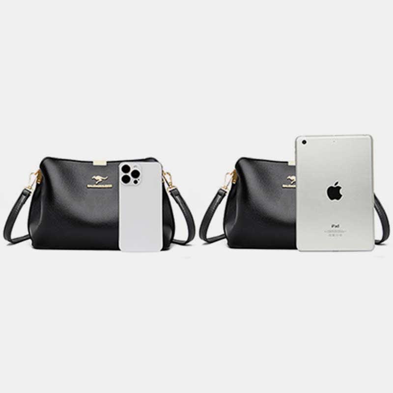 Kleine Umhängetasche aus Leder, Handtaschen, Geldbörsen, dreifache Crossover-Schultertasche