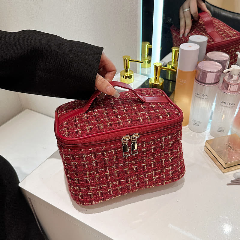 Tragbare Make-up-Tasche für Frauen Reisekosmetik-Aufbewahrungstasche
