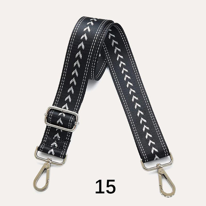 Ersatz verstellbare Crossbody Geldbörse Riemen Streifen breit