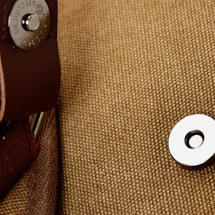 Umhängetasche für Herren, Retro-Canvas-Business-Umhängetasche