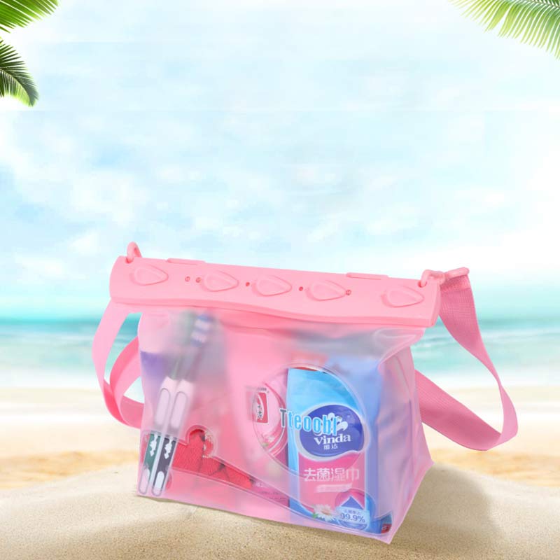 Wasserdichte Tasche Dry Bag für Strandreisen Klare Umhängetasche