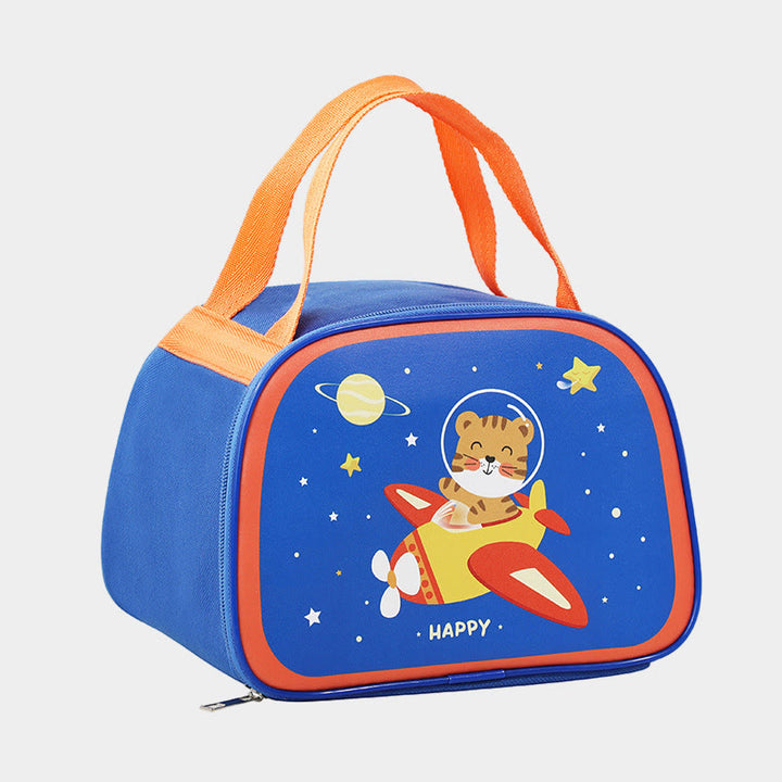 Lunchpaket für den täglichen Gebrauch, mit Cartoon-Tierdruck, süße Thermotasche