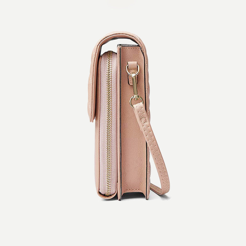 PU Crossbody Handytasche für Damen Schultertasche Geldbörse
