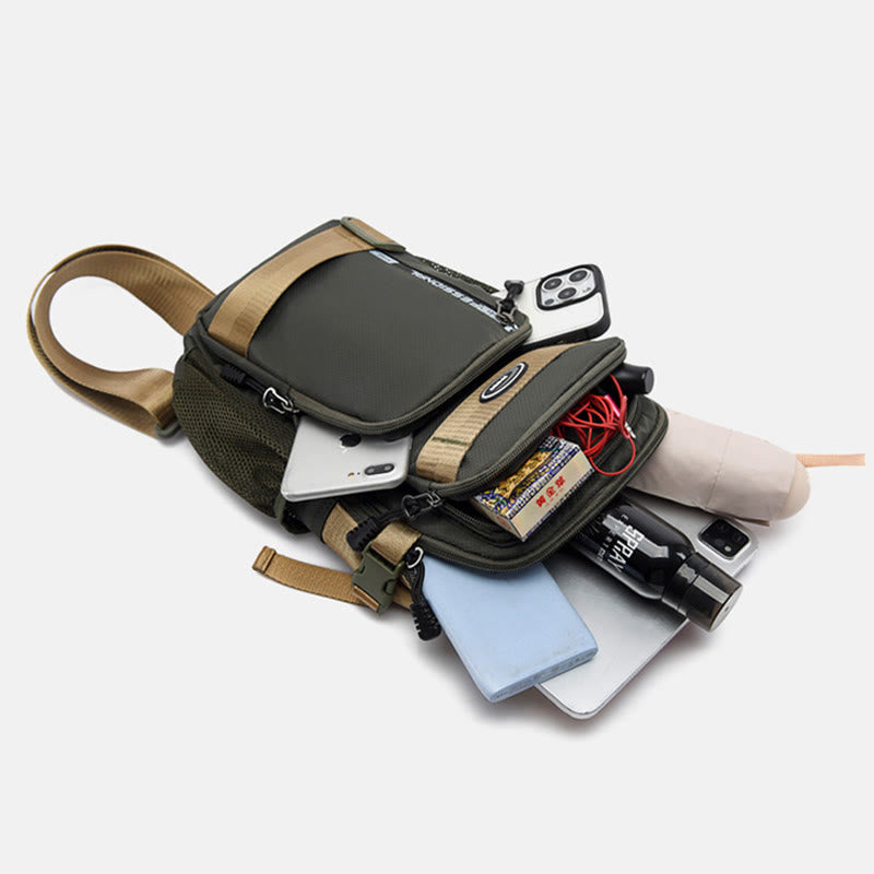 Leichte Reisegeldbörse für Männer, praktische wasserdichte Outdoor-Brusttasche