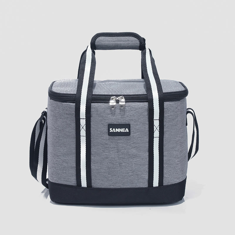 Kühltasche für Picknick im Freien, hält warm und kalt, Campingtasche