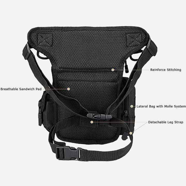 Mehrzweck-Beintasche für Männer im Freien, Reiten, Militär, Oxford, taktische Tasche