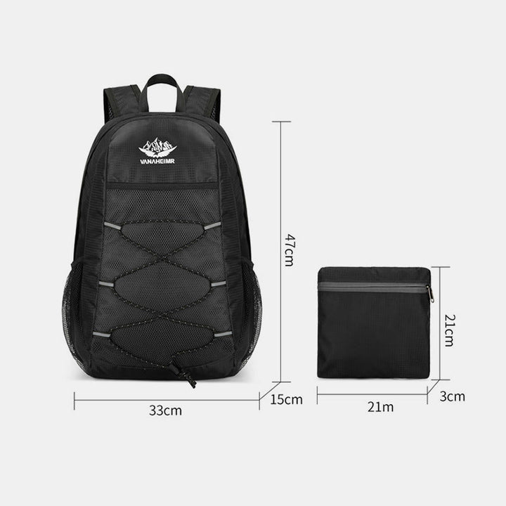 Rucksack für Männer Reisen große Kapazität Outdoor Wandern faltbare Tasche