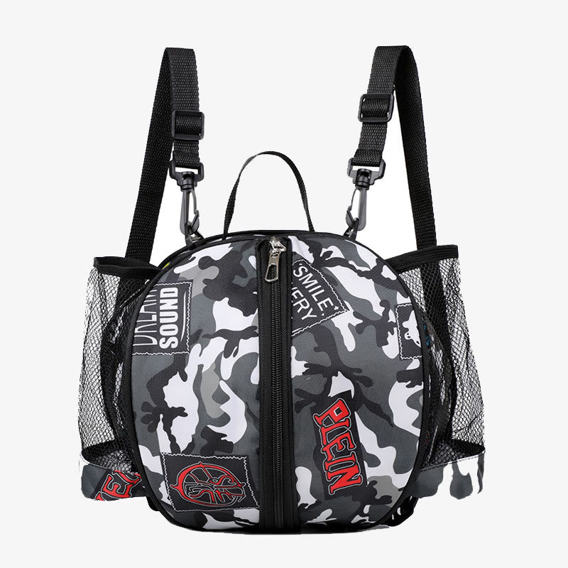 Basketballtasche für Erwachsene und Kinder, multifunktionaler Umhängetaschen-Rucksack