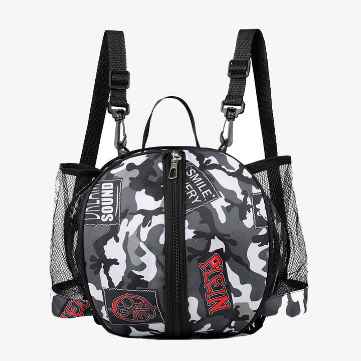 Basketballtasche für Erwachsene und Kinder, multifunktionaler Umhängetaschen-Rucksack