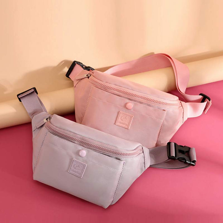 Leichte Hüfttasche für Damen, wasserdicht, für Reisen und Sport, Brusttasche