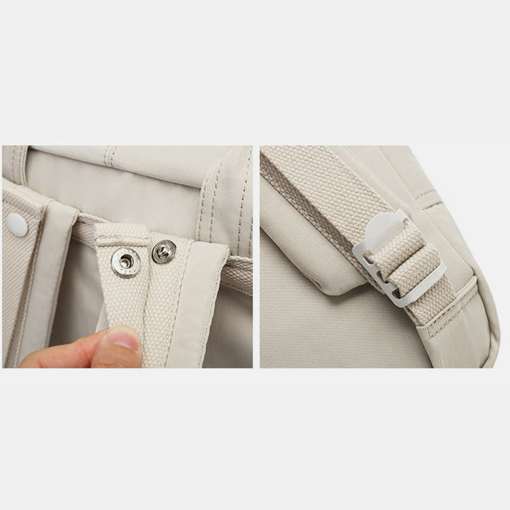 Wasserdichter Reiserucksack im Vintage-Stil im College-Stil