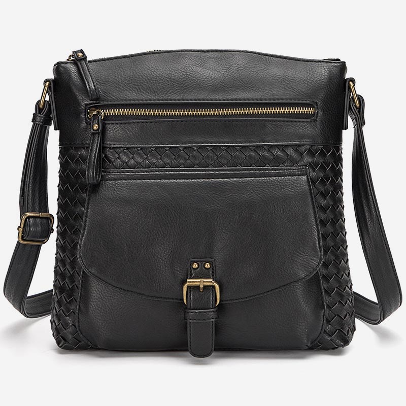 Umhängetasche aus PU-Leder für Damen, Geldbörse, Reisetasche, Schultertasche 