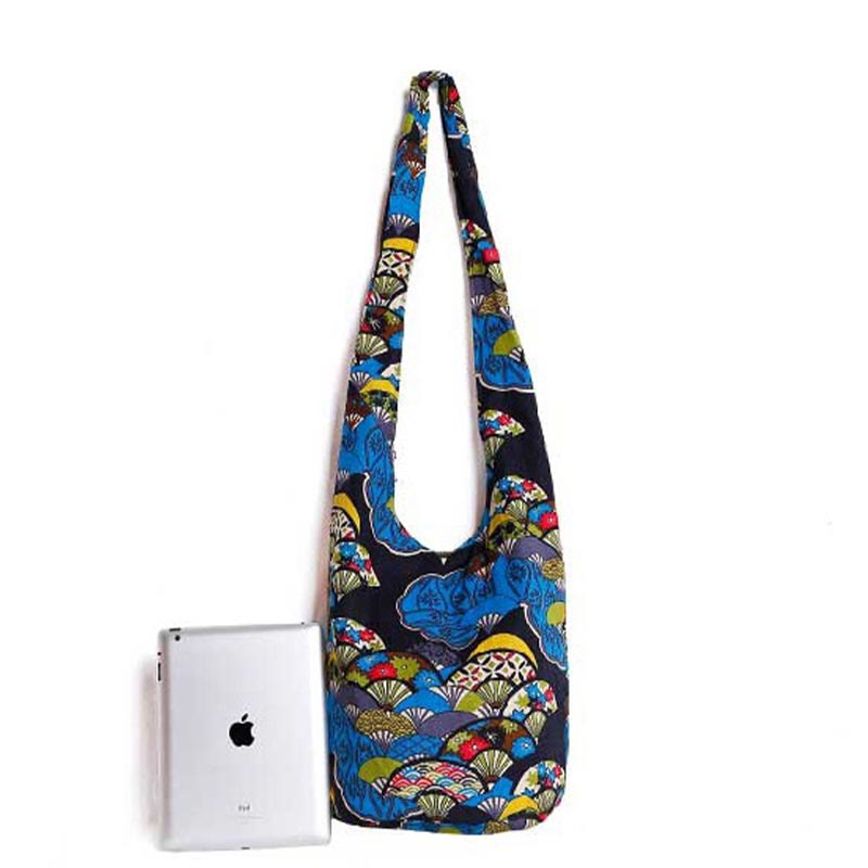 Umhängetasche für Damen, Vintage-Stil, Canvas, Umhängetasche für den täglichen Einkauf