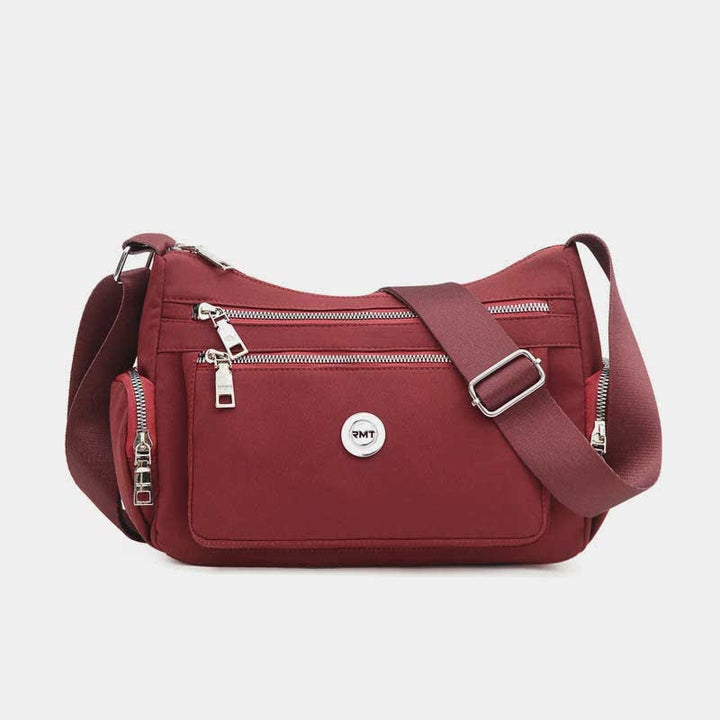 Umhängetasche mit mehreren Taschen für Damen, leicht, geräumig, Schultertasche