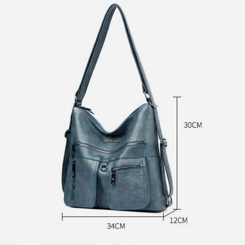 Umwandelbarer Rucksack in Volltonfarbe für Pendler - image 14