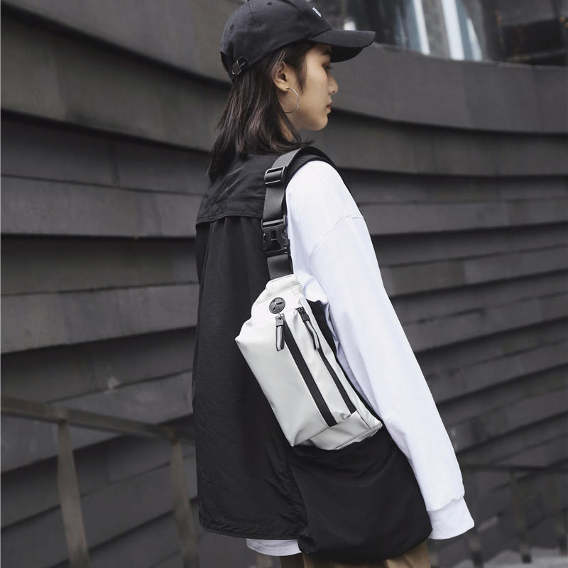 Gürteltasche für Herren, Outdoor-Sport, Nylon, Umhängetasche