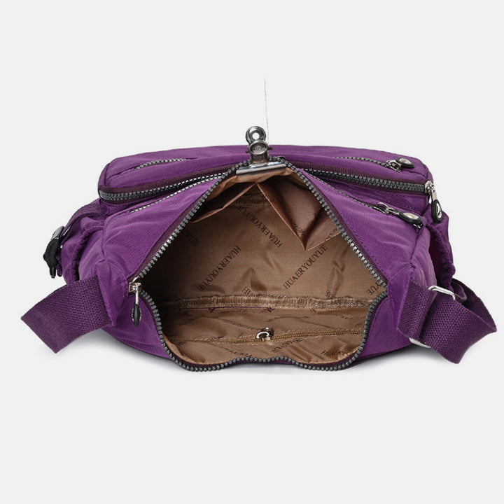 Wasserdichte Umhängetasche für Damen, lässige Nylon-Geldbörse, Handtasche, Umhängetasche