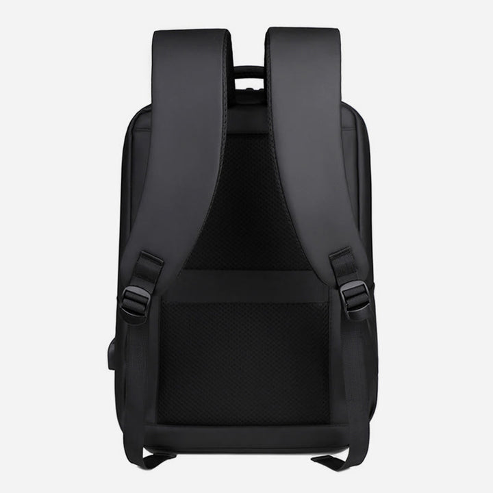 Sanfter Rucksack für Männer mit USB-Ladefunktion, große Business-Laptoptasche