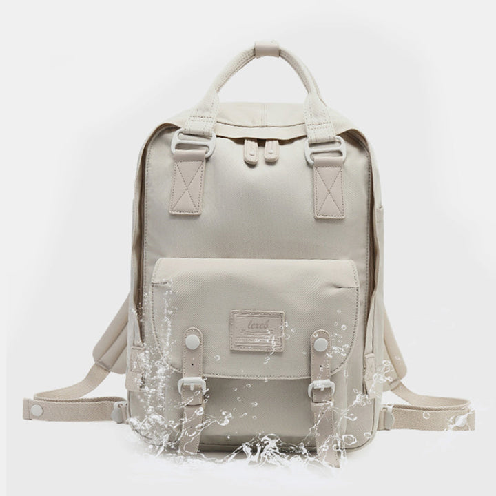 Wasserdichter Reiserucksack im Vintage-Stil im College-Stil