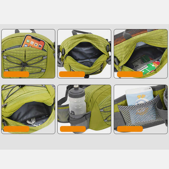 Gürteltasche für Outdoor-Wanderungen und Angeln mit Umhängegurt