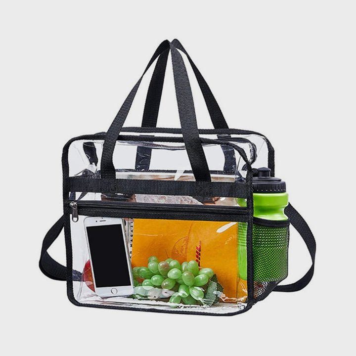 Tragetasche für Damen, für den täglichen Einkauf, große Kapazität, PVC-Reisehandtasche