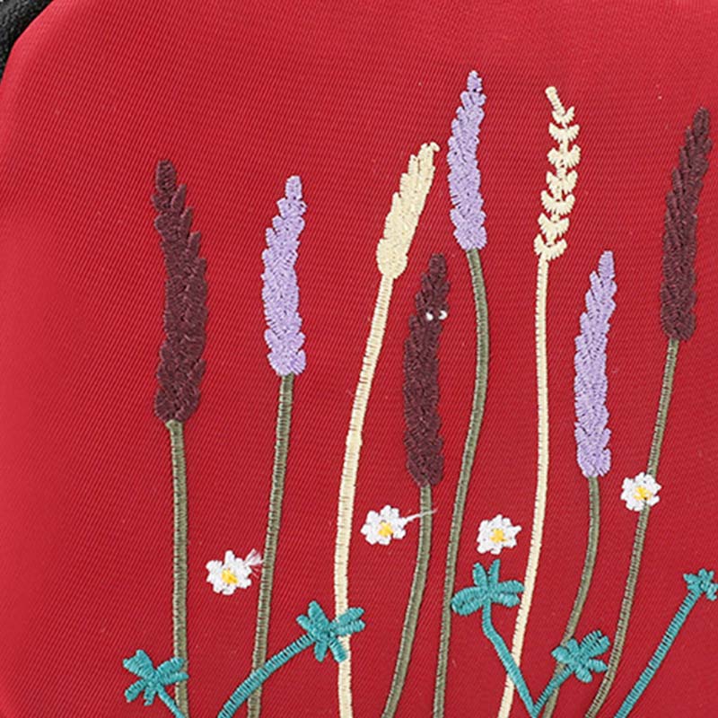 Leichte, wasser- und reißfeste Umhängetasche für Damen mit mehreren Taschen und Stickereien